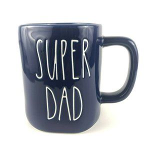 Rae Dunn Dad Mug Farmhouse Style Minimalist Design Rustic Decor Coffee Cup